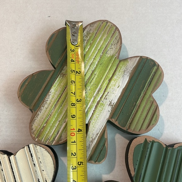 Set of 3 Lucky Shamrocks - Picture 4 of 4